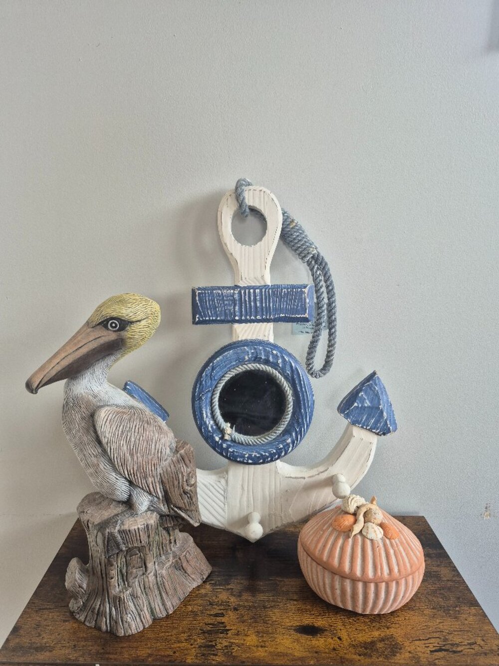Set of 3 Nautical Theme Decor Pieces